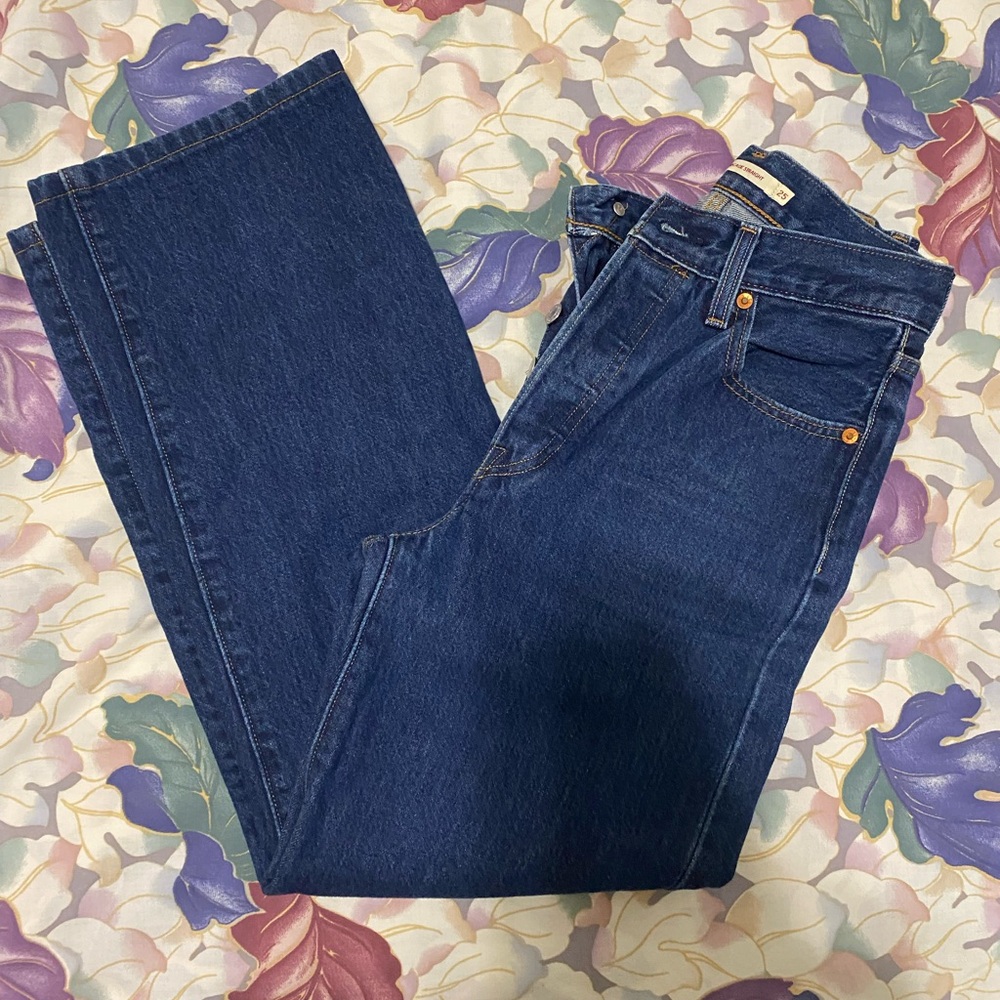 Levi’s ribcage jeans